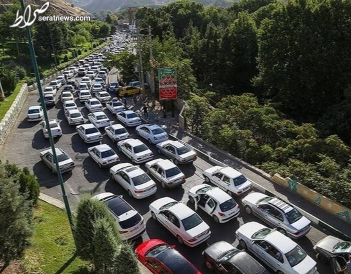 ترافیک محور‌های کندوان و هراز به سمت پایتخت سنگین است