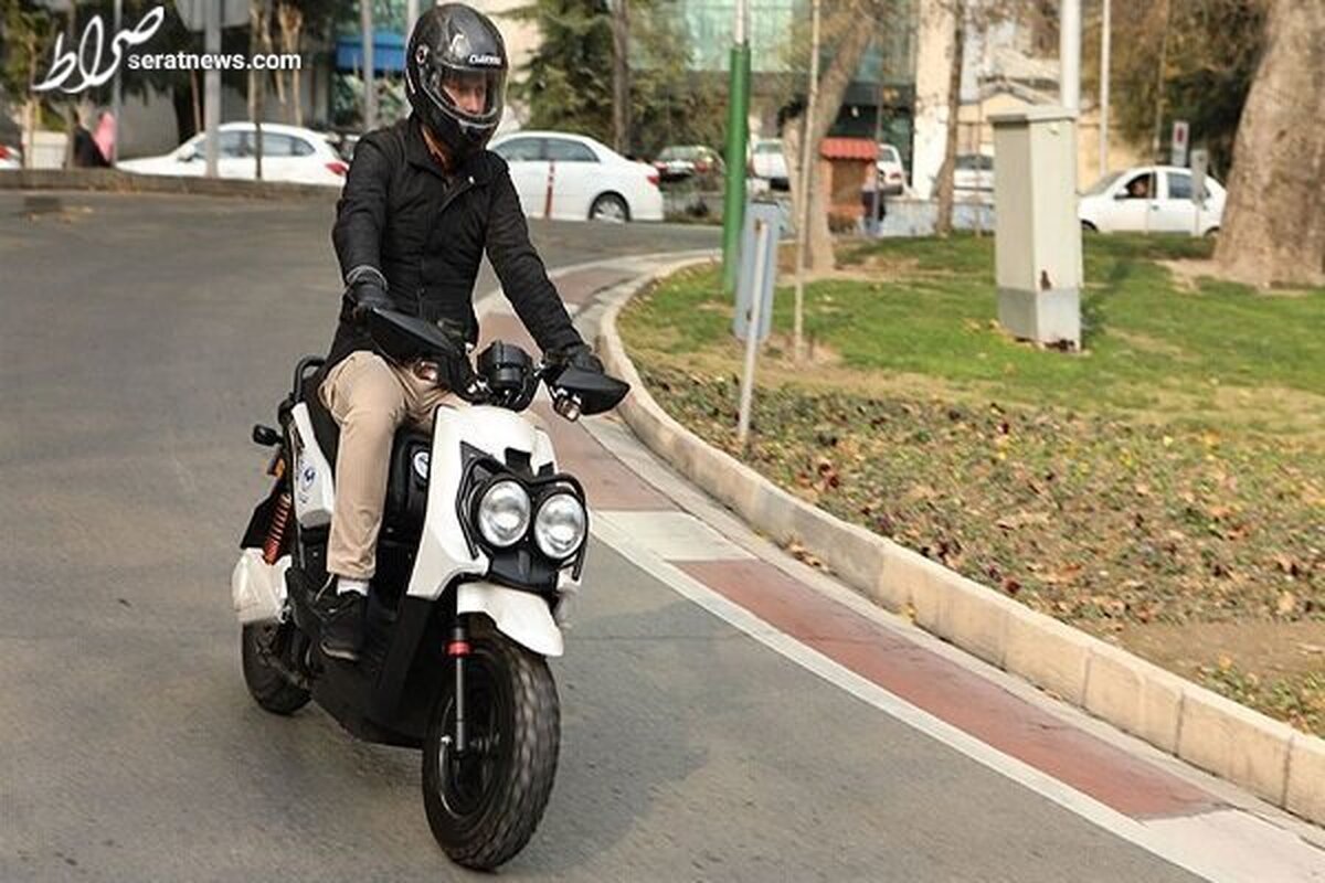 موتورسیکلت‌های تهران برقی می‌شوند