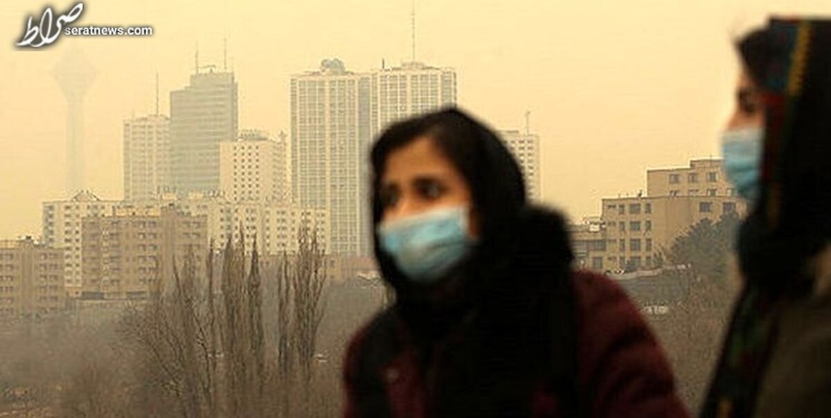 برف هم حریف آلودگی هوای تهران نشد/جولان ذرات معلق در سرمای زمستان