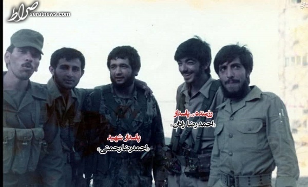 تصاویر دیده نشده از سردار رادان و عقاب کردستان