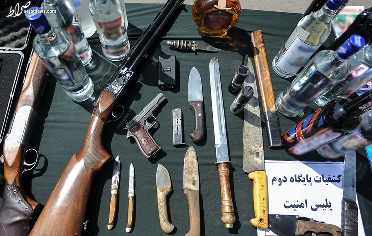 کشف بیش از ۳۰ قبضه انواع سلاح در پایتخت