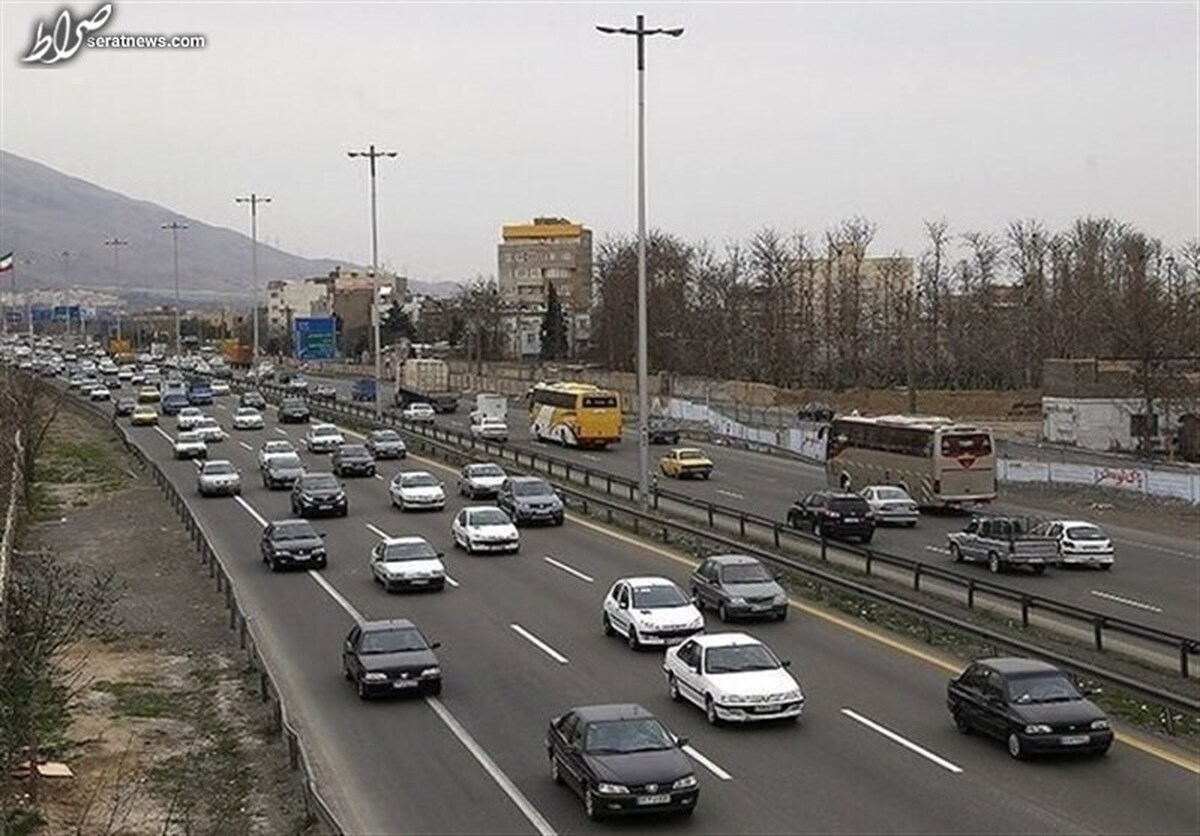 ترافیک روان در معابر بزرگراهی پایتخت/ هشدار پلیس به رانندگان