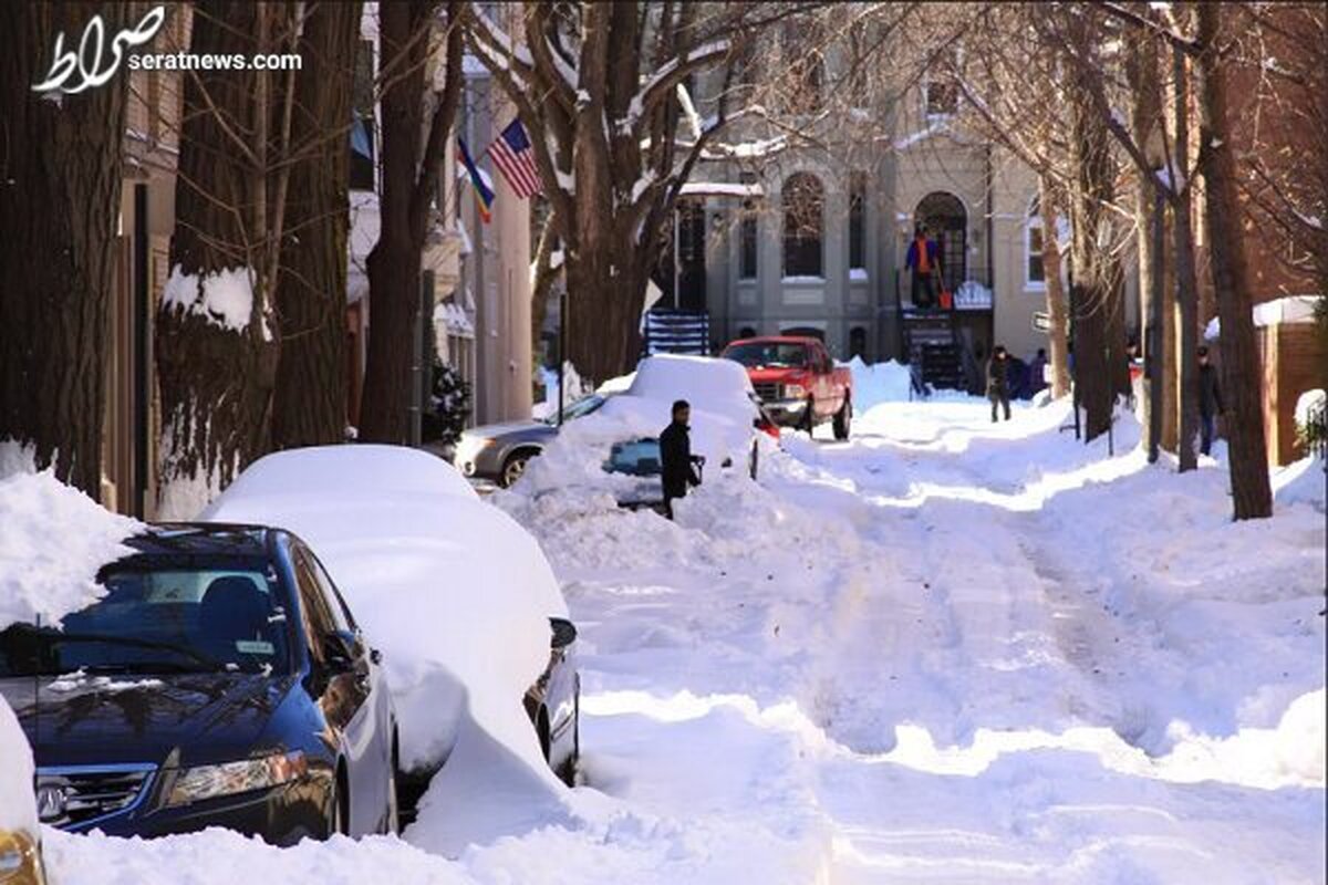تلفات طوفان برف در آمریکا به ۵۰ نفر رسید