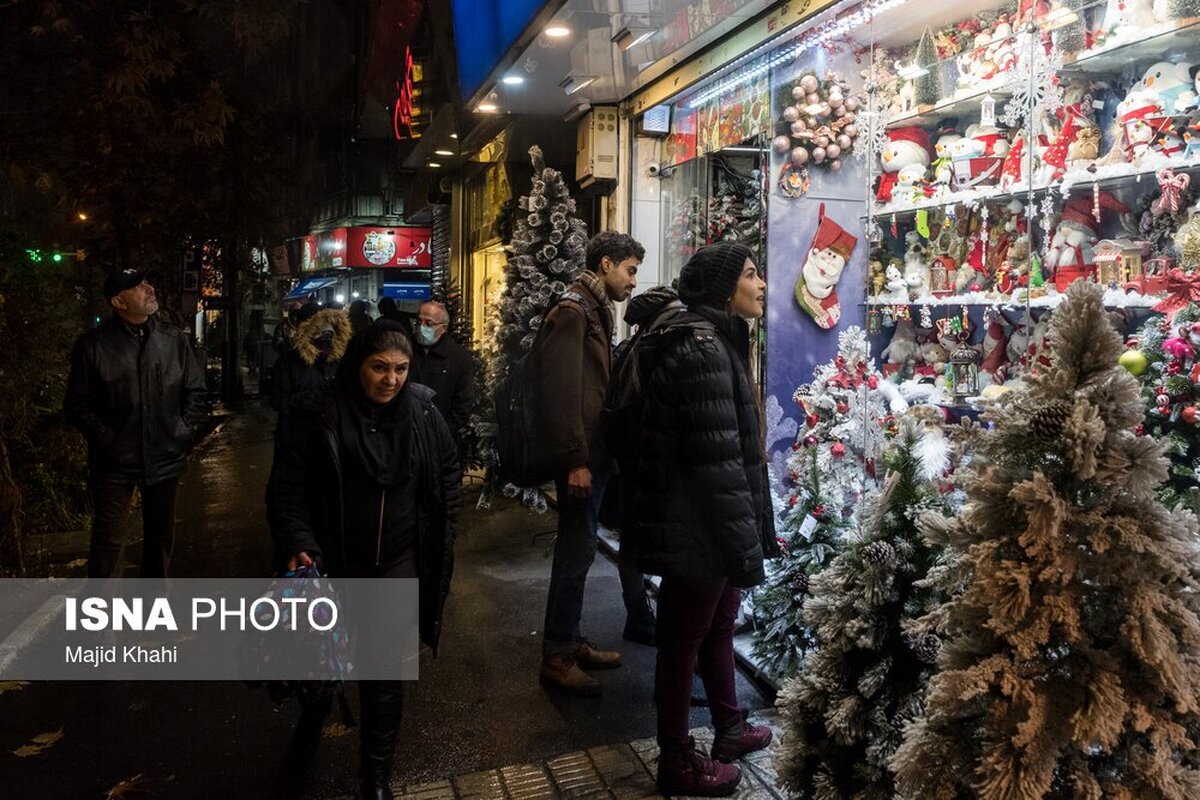 تصاویر/ خرید سال نو میلادی - تهران