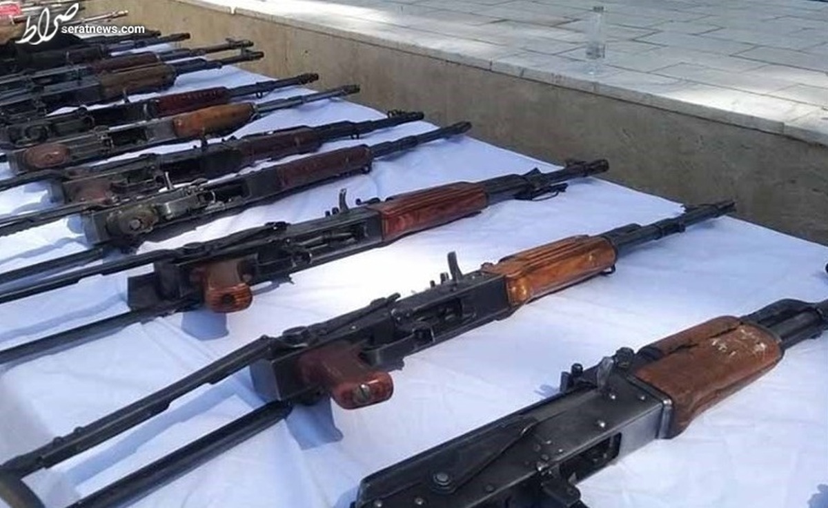 انهدام ۴ باند قاچاق سلاح در سیستان و بلوچستان