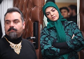 تصاویر / پشت صحنه سریال چشم بندی