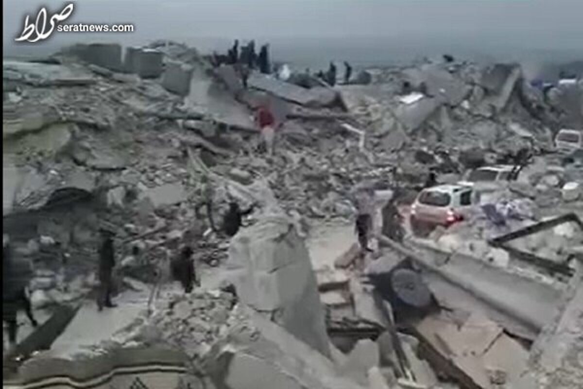 شهر مرزی سوریه با خاک یکسان شد!+ فیلم