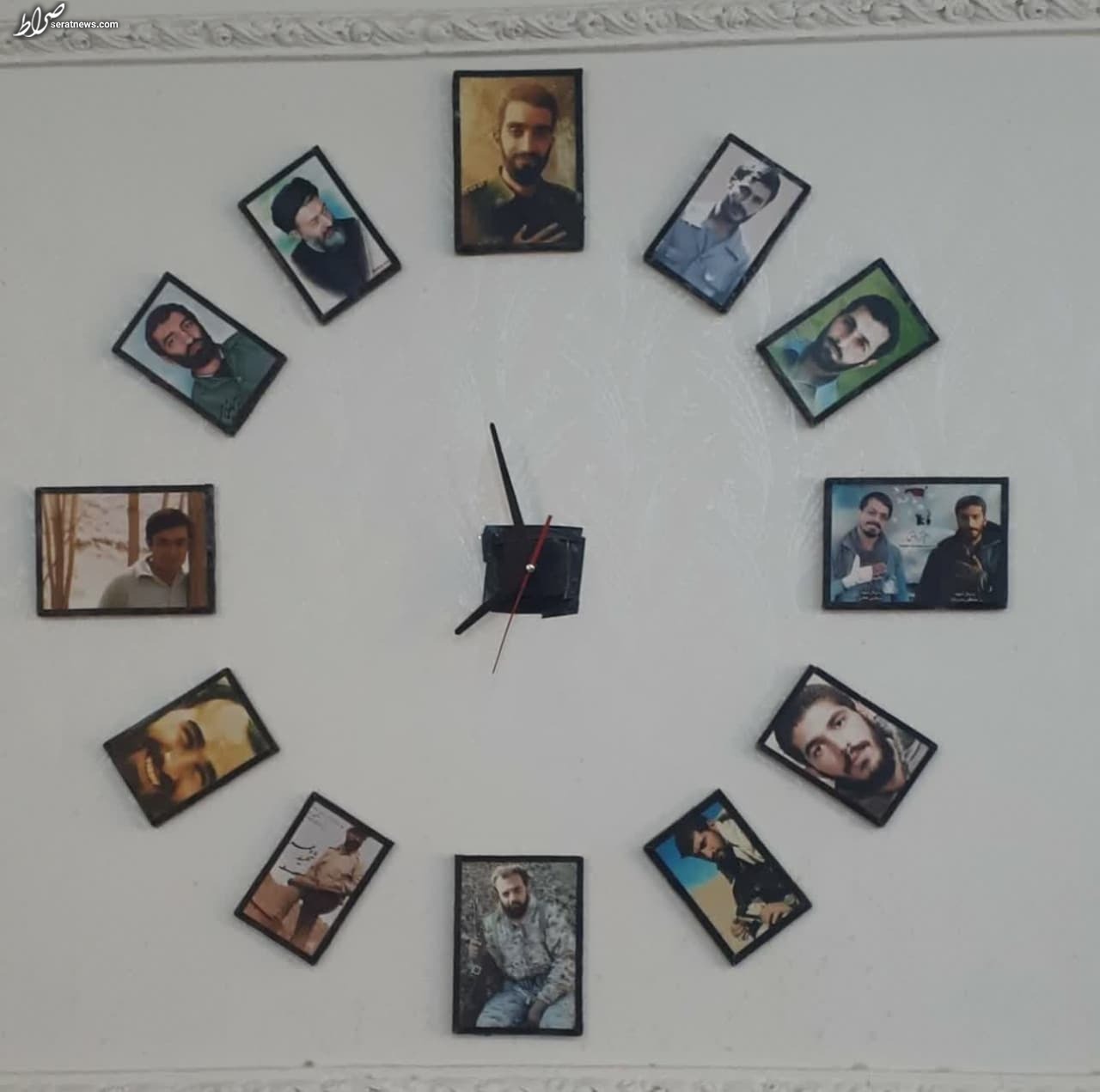 عکس/ ساعت شهدایی