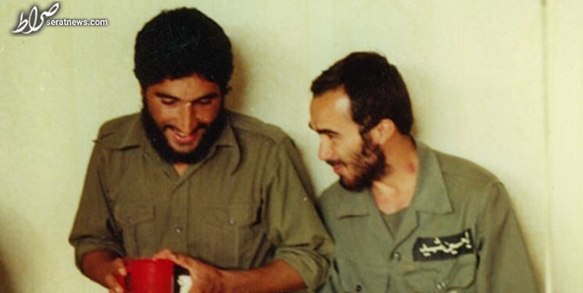 شوخی احمد کاظمی و حسین خرازی در نزدیکی خرمشهر