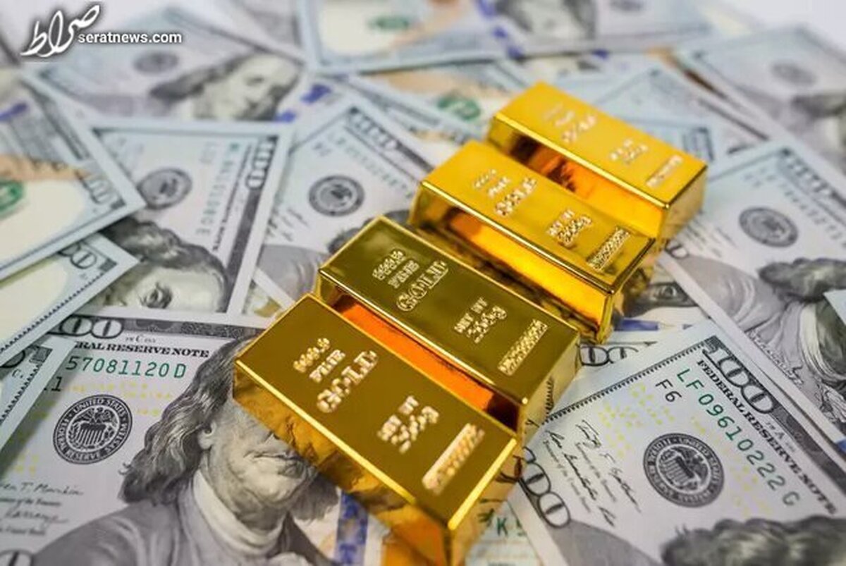 طلا پرید و دلار جاماند