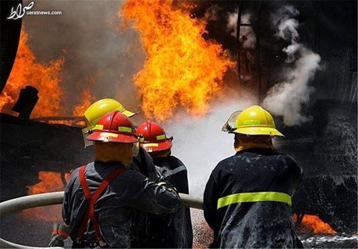 آتش سوزی و انتشار مونوکسیدکربن در اصفهان ۷ مصدوم بر جا گذاشت