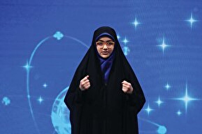فیلم/ ترجمه و زیرنویس کامل صحبت های دختر شهید رضایی نژاد در حضور گروسی