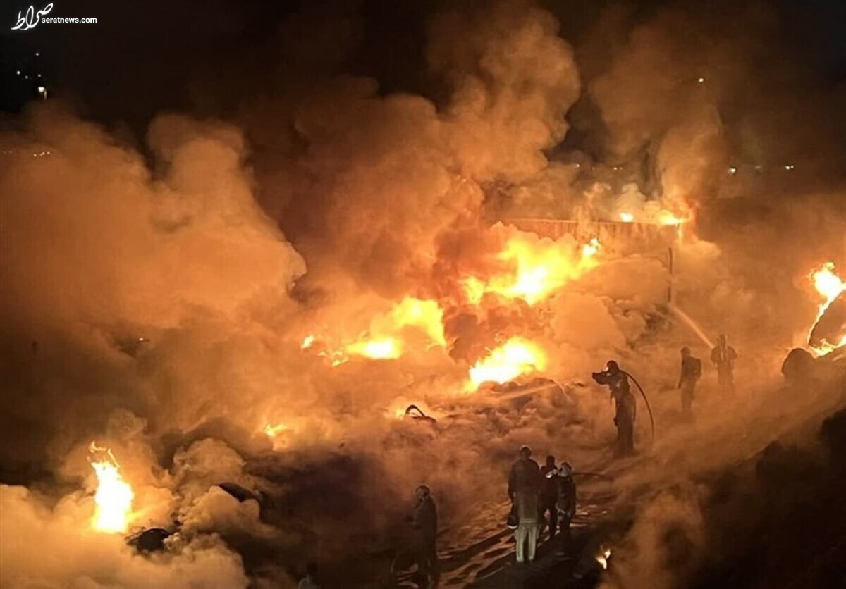 شب پر حادثه در شهرری / از آتش‌سوزی در انبار لاستیک تا فوت ۵ کودک و نوجوان بر اثر انفجار سیلندر گاز