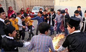 تصاویر / آیین سنتی استقبال از بهار و جشن چهارشنبه سوری در روستا‌های ارسباران