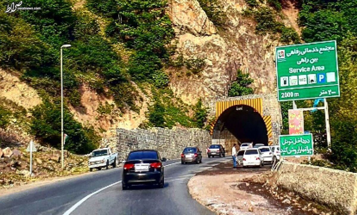 پلیس: جاده چالوس از ساعت ۱۲ امروز به سمت شمال یکطرفه خواهد شد