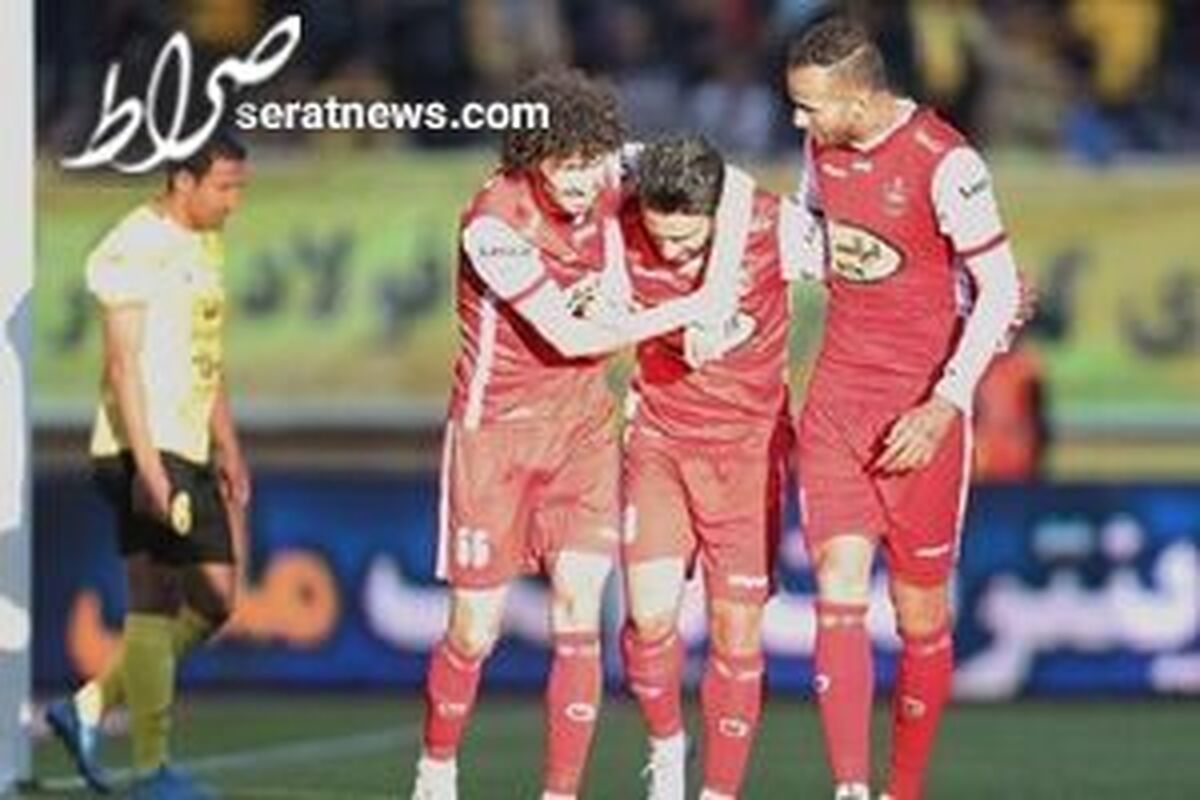 پرسپولیس سپاهان را به ۴ میخ کشید