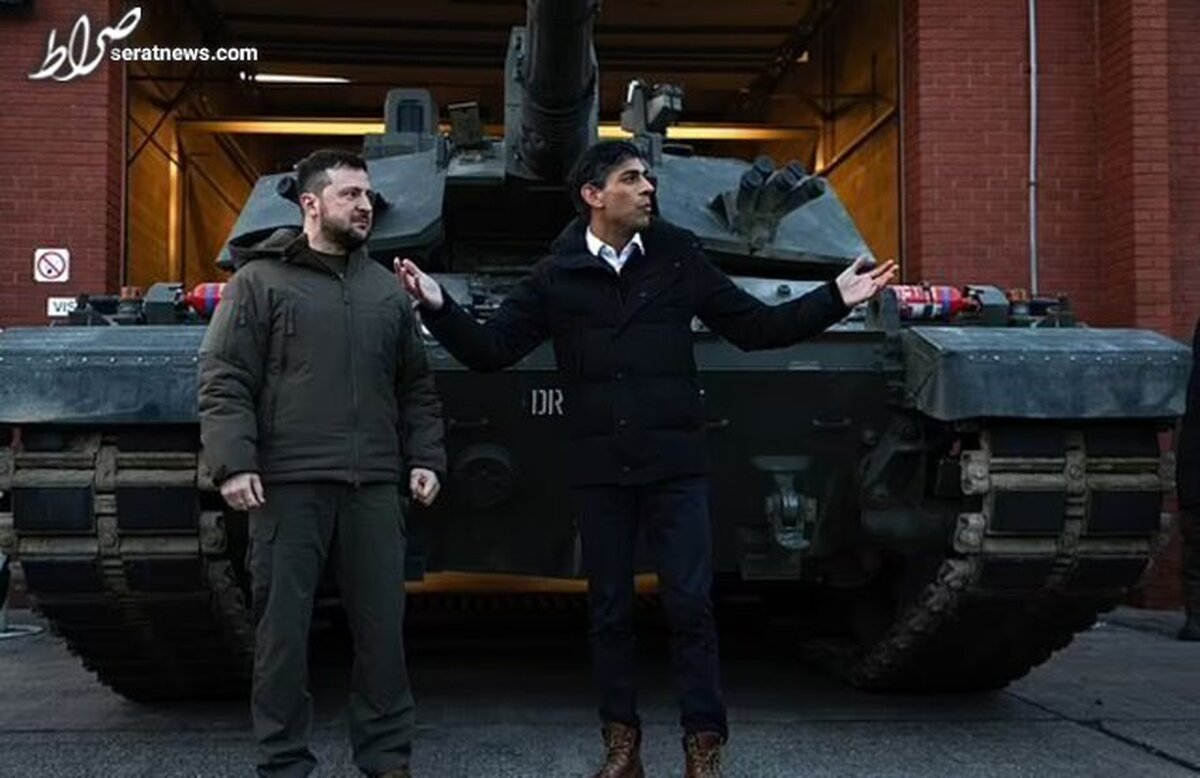 کمبود تانک در انگلیس درپی جنگ اوکراین