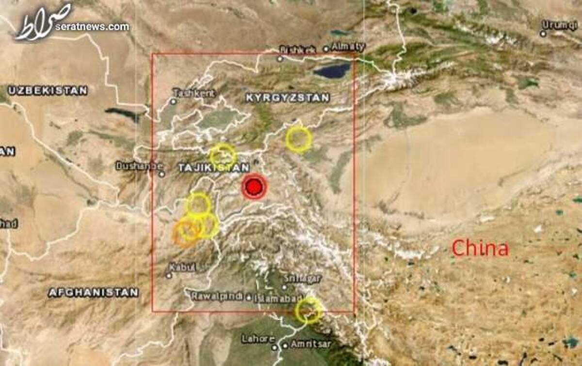زلزله‌ای به قدرت ۷.۱ ریشتر شرق تاجیکستان را به لرزه در آورد +جزئیات
