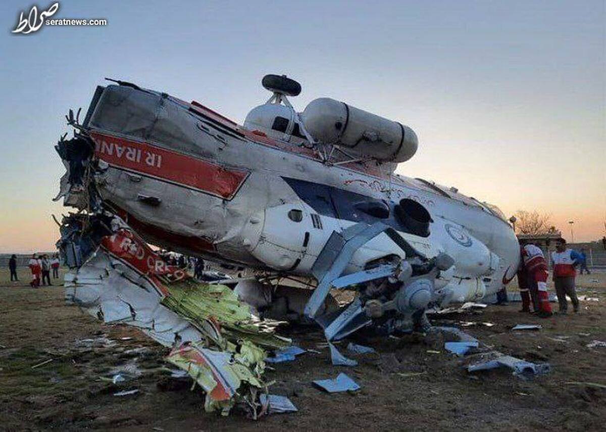 اعلام نوع مصدومیت حادثه دیدگان سانحه سقوط بالگرد حامل وزیر ورزش + جدول