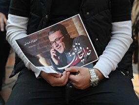 تصاویر / مراسم تشییع پیکر شهرام عبدلی