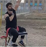 ورزشکار معلول ایرانی در پرتاب وزنه رکورددار جهان شد
