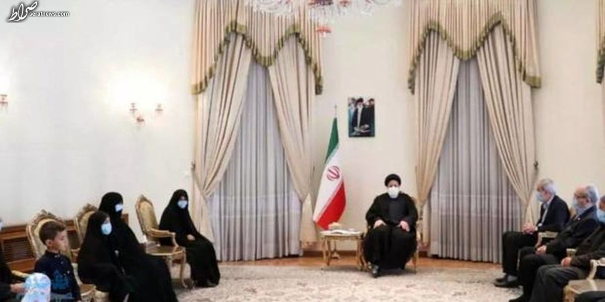 حذف عکس امام خمینی در اتاق ملاقات ابراهیم رئیسی