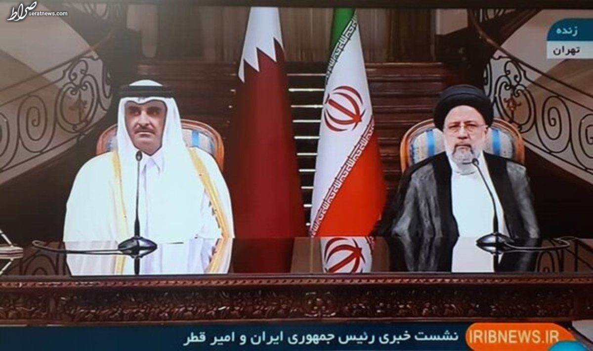رئیسی: دخالتهای غرب مضر امنیت منطقه است/ امیر قطر: نگاه ما به مذاکرات وین مثبت است