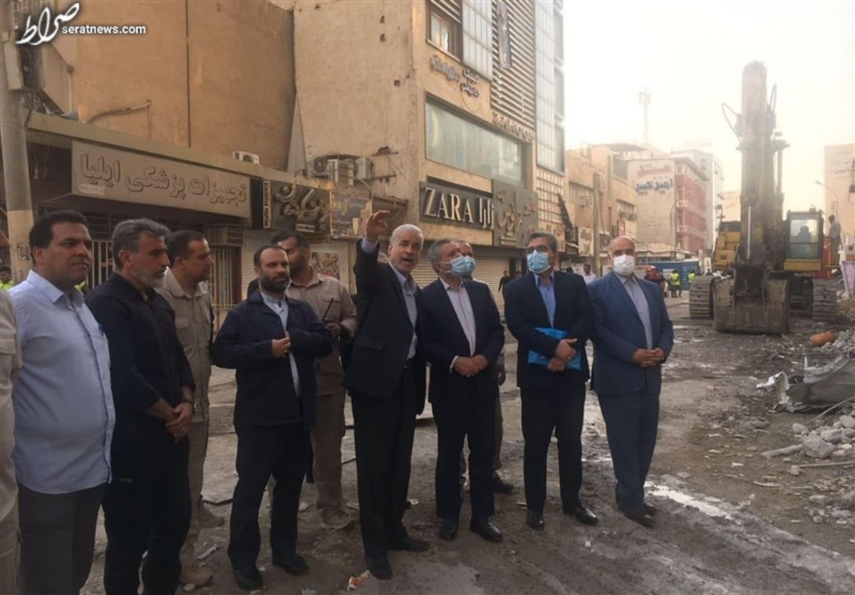 معاون رئیسجمهور: متروپل تخریب میشود/ قرارگاه خاتمالانبیا پیمانکار
