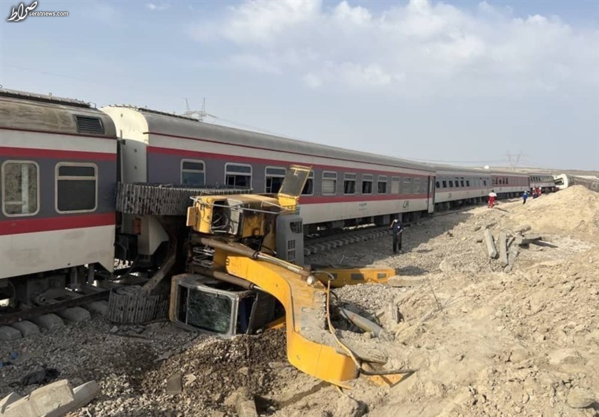 اعزام مسافران قطار حادثه‌دیده به طبس‌/ انتقال مسافران به یزد با اتوبوس
