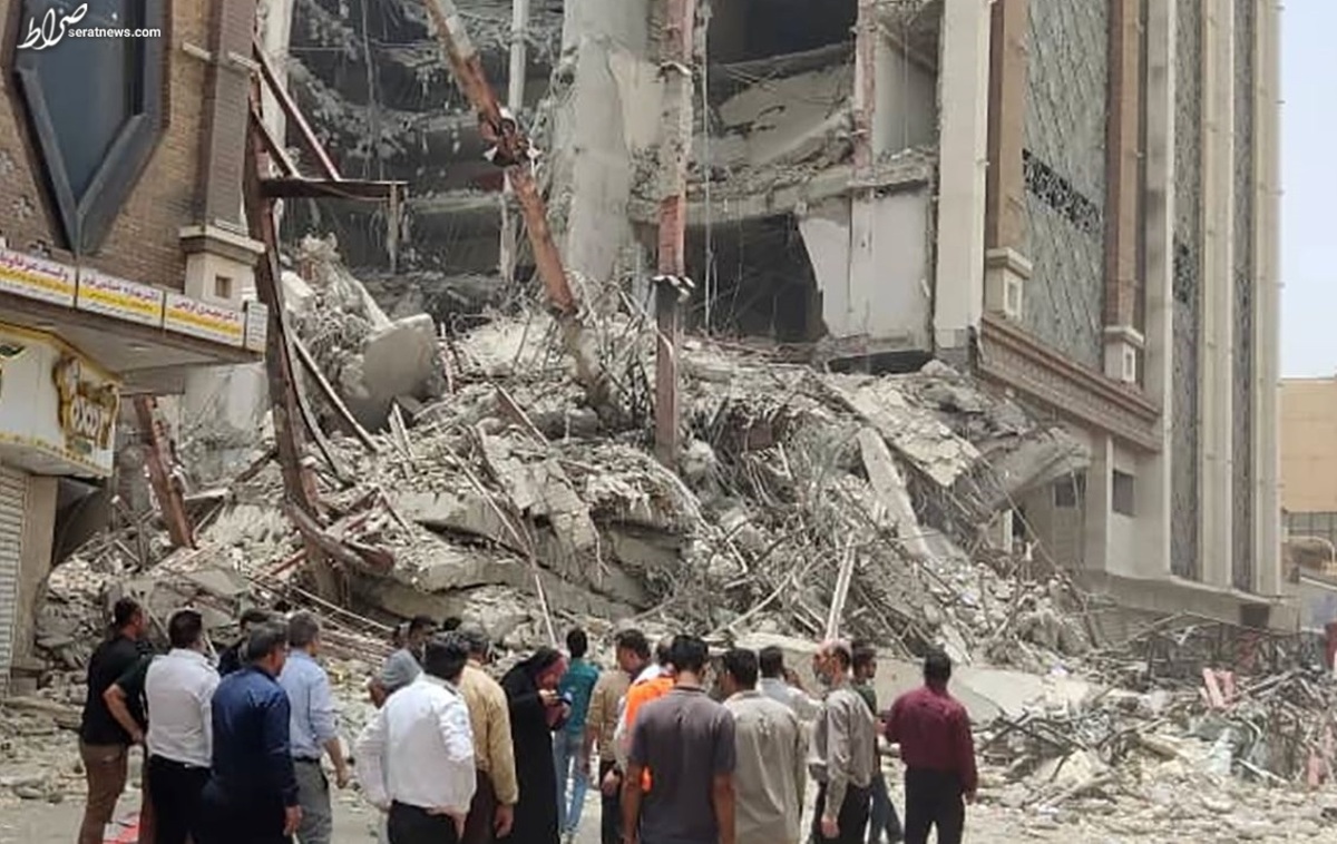 جزئیات ریزش ساختمان ۱۰ طبقه در آبادان/ ۳ کشته و ۲۱ مجروح تاکنون
