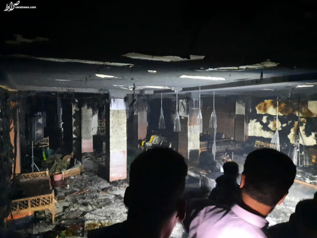 فیلمی از حادثه انفجار یک سفره خانه در شهریار