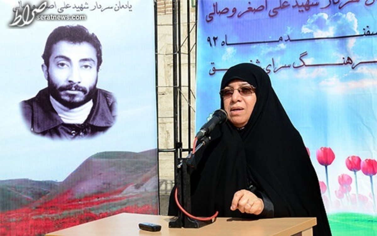 مریم کاظمزاده عکاس جنگ و همسر شهید اصغر وصالی درگذشت