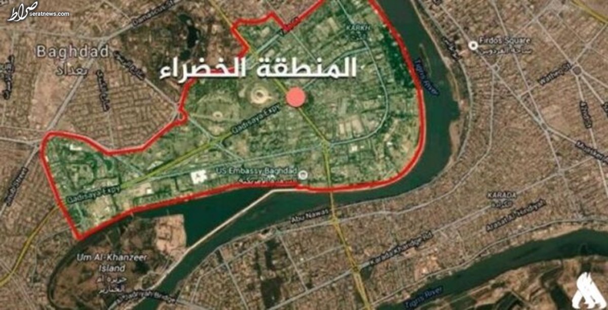آژیر هشدار سفارت آمریکا در منطقه سبز بغداد فعال شد