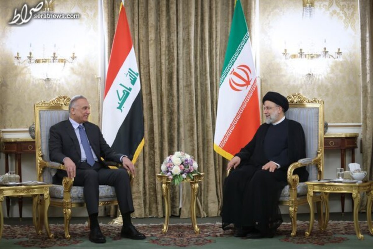 رئیس جمهور در نشست خبری مشترک با الکاظمی: نزدیکترین روابط را با کشور عراق رقم میزنیم
