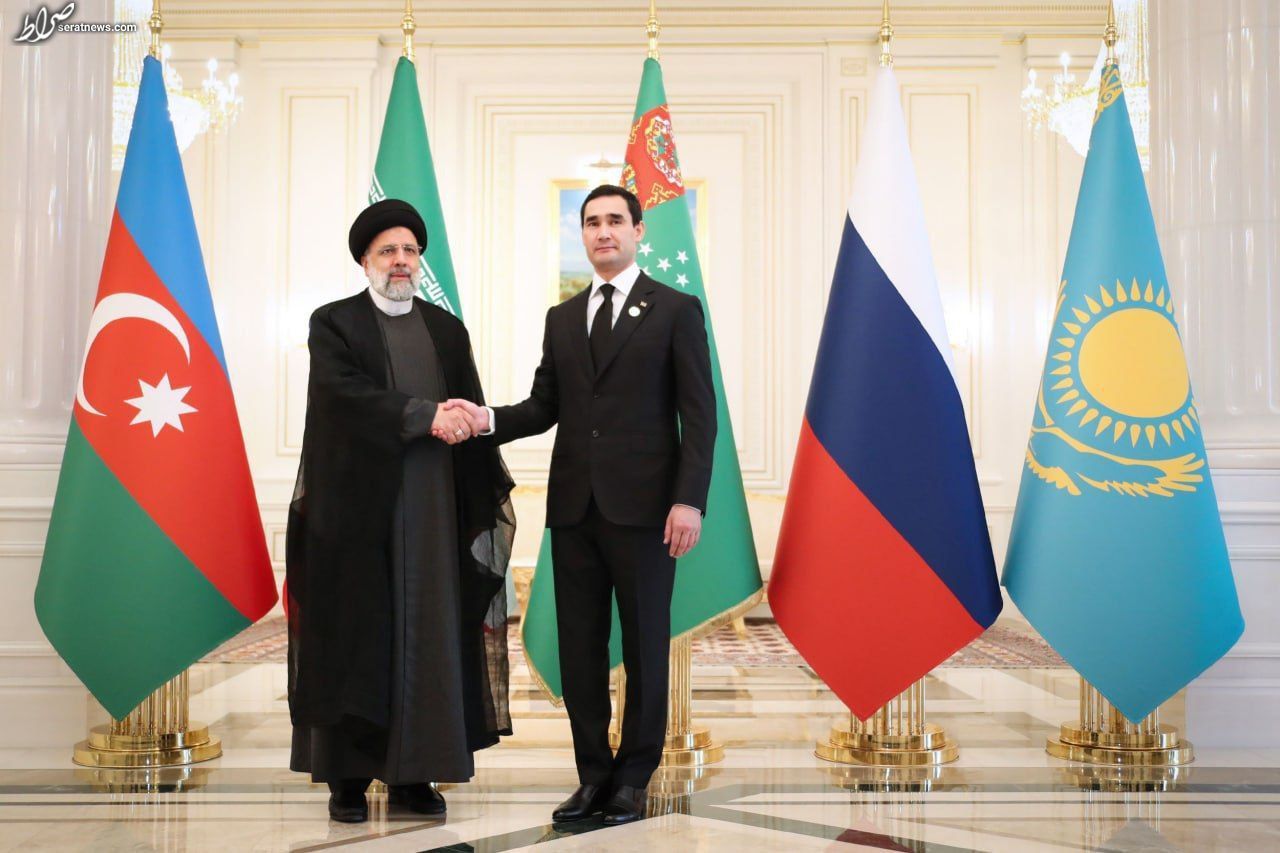 عکس/ دیدار آیت‌الله رئیسی با رئیس جمهور ترکمنستان