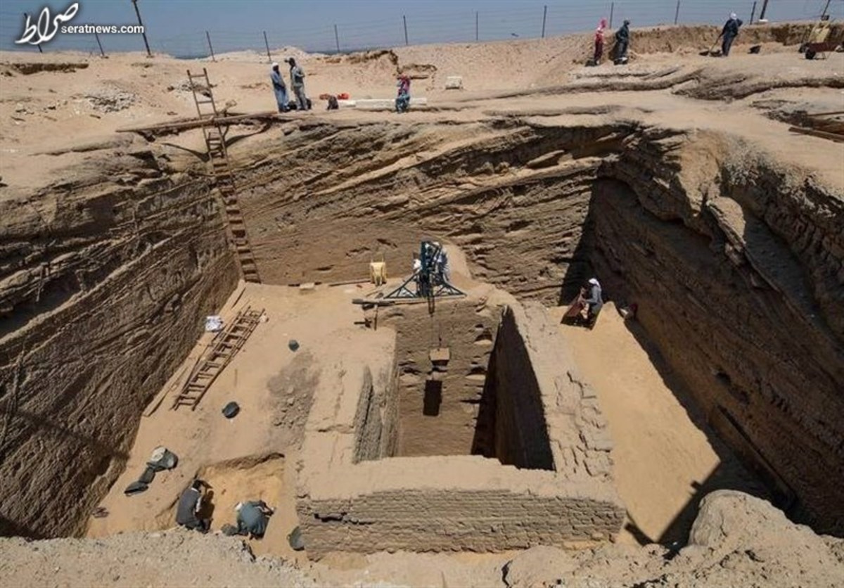 کشف مقبره فرمانده مصری که ۵۰۰ سال قبل از میلاد می‌زیست + تصاویر