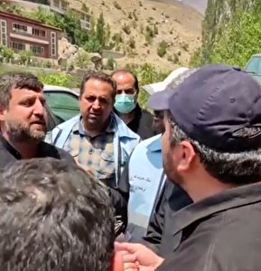 فیلم/ برخورد عجیب استاندار تهران با مردم سیل زده وسکاره