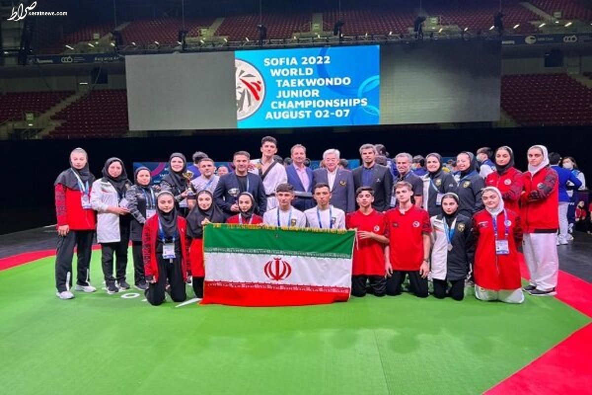 تکواندوکاران ایران نایب قهرمان جهان شدند