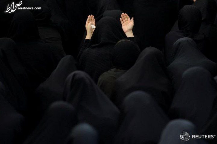 عکس/ تصویر برگزیده رویترز از عزاداری عاشورا در تهران