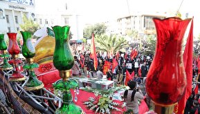 تصاویر / تشییع پیکر شهید عبدالله اسکندری در شیراز