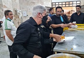 تصاویر / حضور سفیر برزیل و بولیوی در مراسم عزاداری شهرستان بهارستان