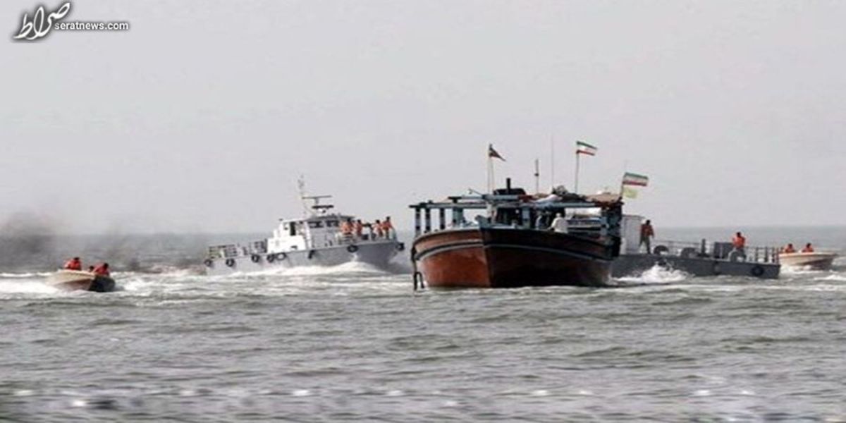 توقیف شناور حامل سوخت قاچاق در آبهای خلیج فارس