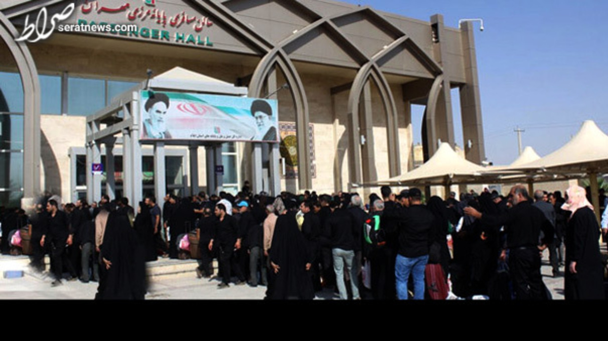 تردد با گذرنامه موقت از مرز مهران از سر گرفته شد