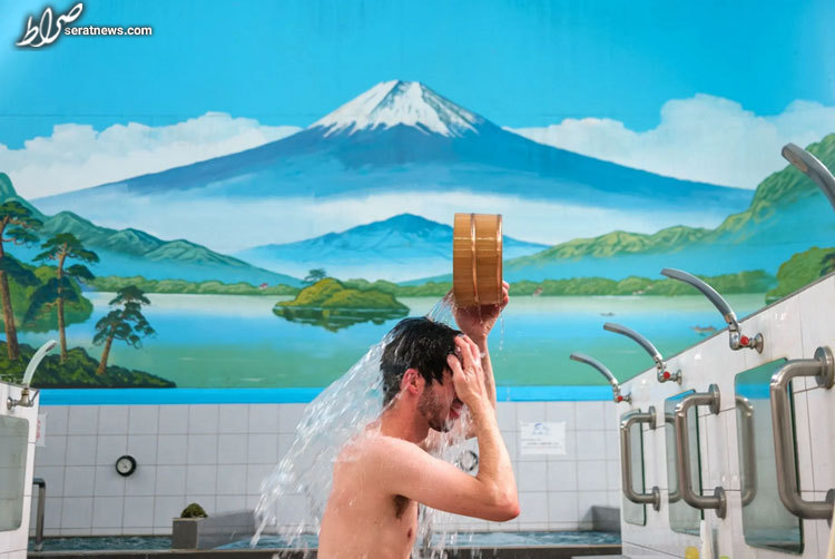 عکس/ حمام سنتی ژاپنی