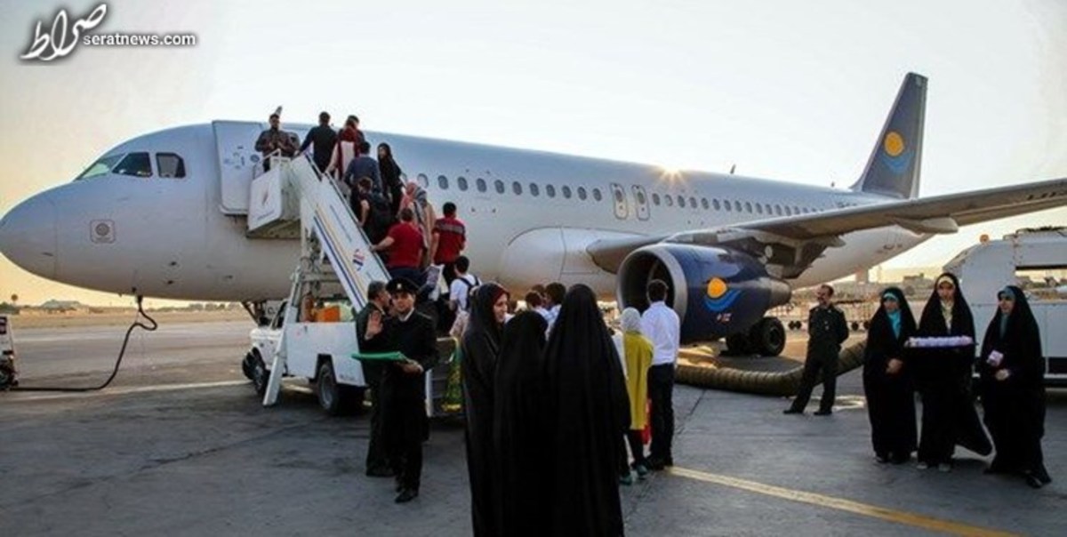لغو پرواز بوشهر-نجف به علت استقبال کم مسافران