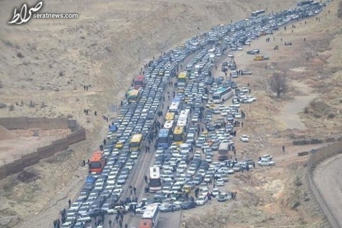 ترافیک سنگین در محورهای شمالی و ایلام - مهران