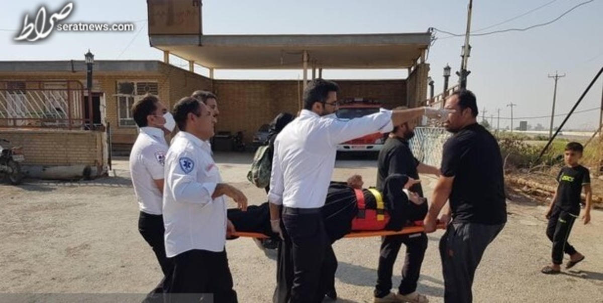 ۸ مصدوم در تصادف خودرو زائران ایرانی در جاده بصره – شلمچه