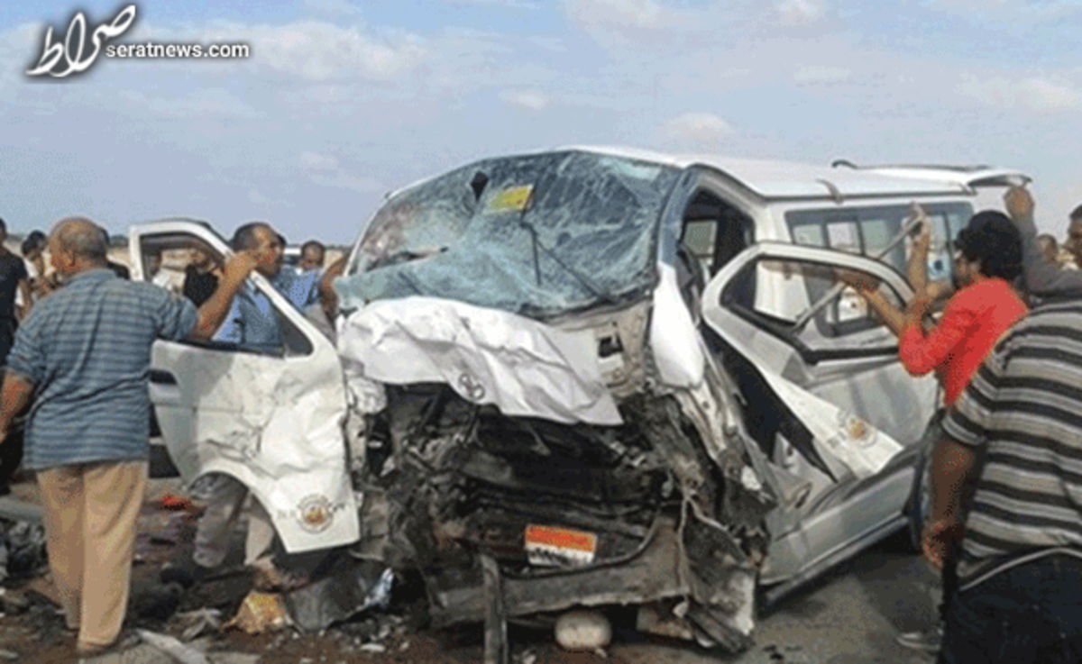 جان باختن و مجروح شدن ۱۶ زائر اربعین در سانحه رانندگی در جاده کوت – بغداد + فیلم