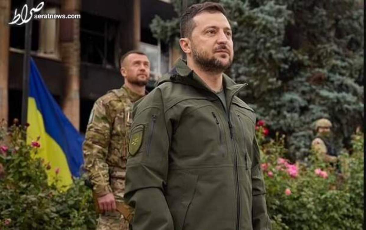 خودروی زلنسکی در کییف دچار سانحه رانندگی شد