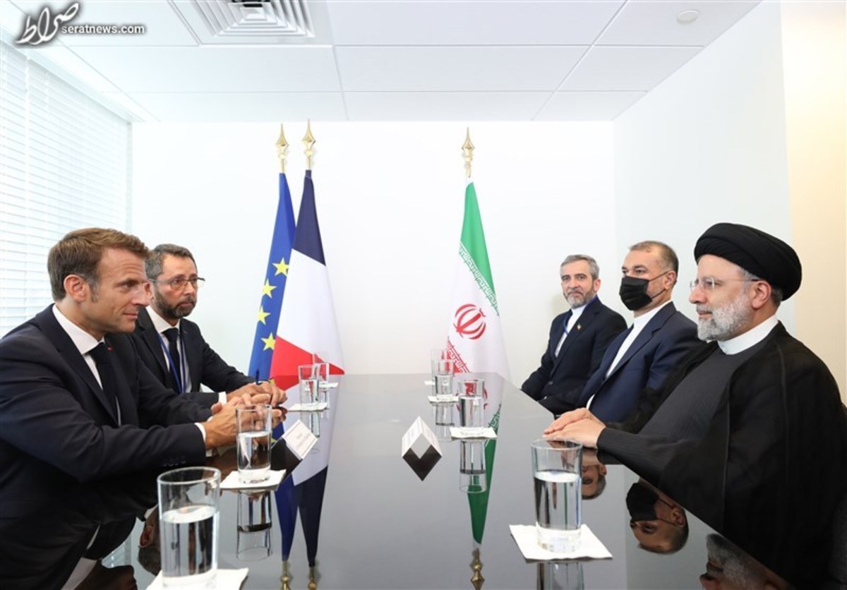 رئیسی در دیدار با ماکرون: بدون مختومه شدن پروندههای ایران، دستیابی به توافق امکانپذیر نیست